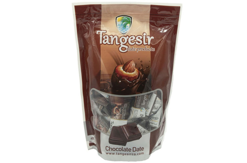 Tangesir cocoa chocolate dates with almonds