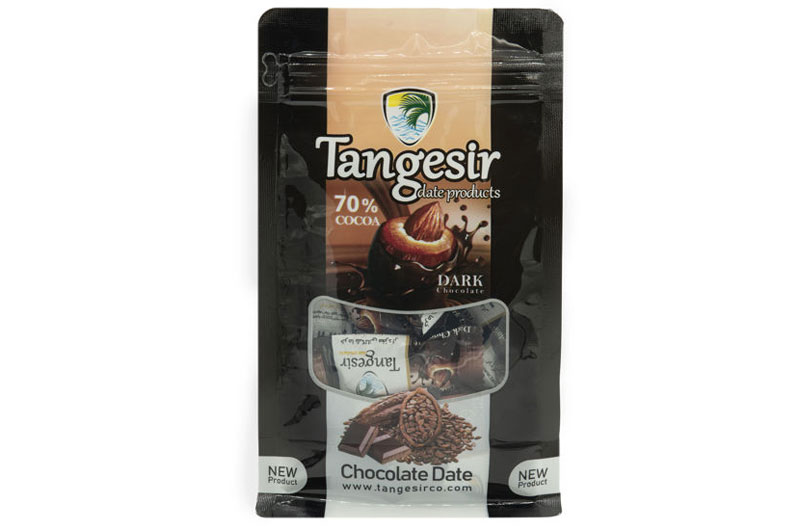 Tangesir dark chocolate dates with almond nuts