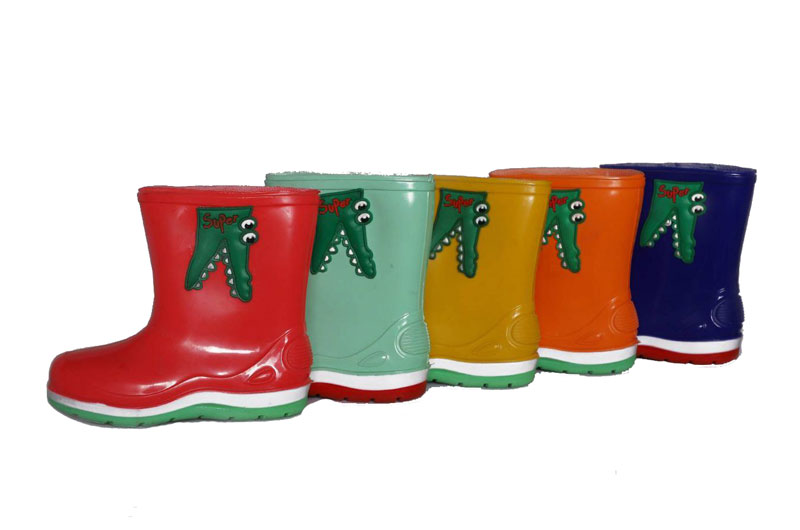 Colored children boots