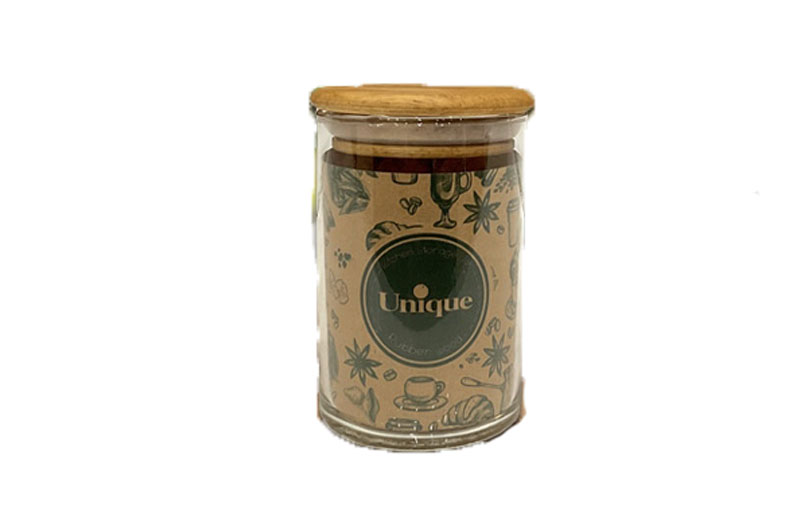 10 cm spice with wooden lid